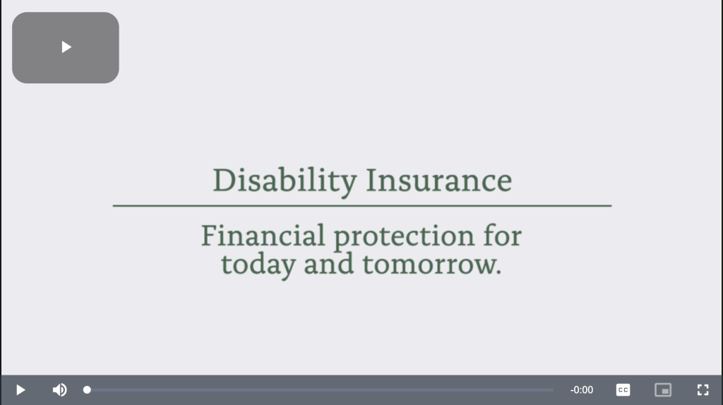disability insurance video